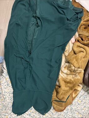 Azazie Emerald Green Maxi Dress